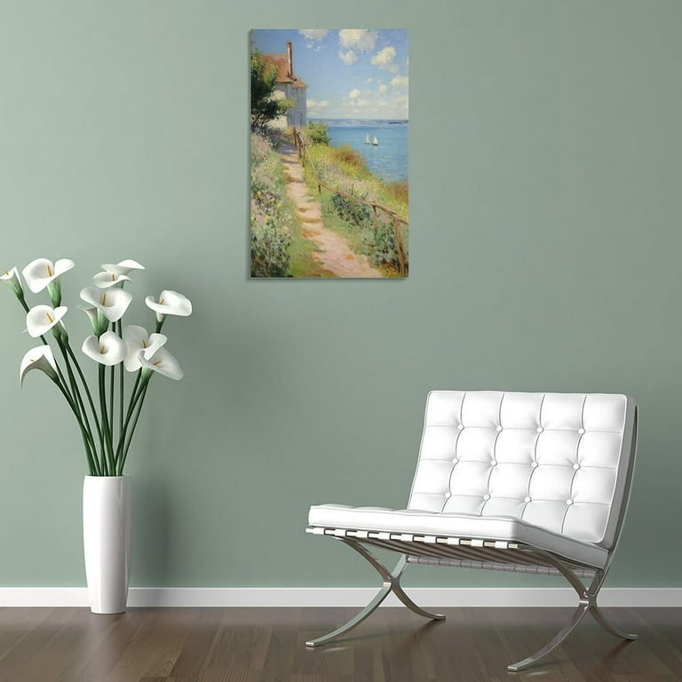 Alfred Sisley Print Painting (76) Wall Art Poster Scroll