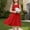 Red, variant on Rvasteizo Toddler Girl Dresses Sleeveless Round Neck Solid Dress with Pockets for Girls Aged 5-15Years
