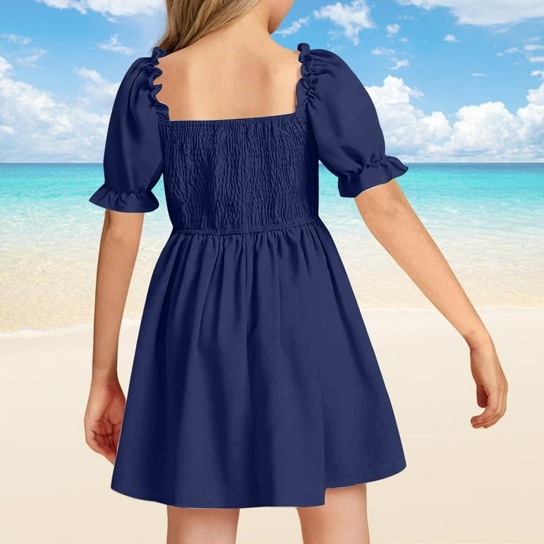 cute short navy blue dresses Cute A Line V Neck Beaded Navy Blue Short Prom Dresses Homecoming Dres –  abcprom main image 1