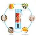 thumbnail image 6 of Portable Juicer with 6 Blades Handhold Rechargeable Electric Juicers Machines for Vegetable Fruit Smoothie Blender for Kitchen Home Travel Outdoors, 6 of 7