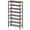 Rustic Brown + Black, variant on 8 Tiers Vertical Shoe Rack, Wooden Shoe Storage Organizer with Hooks, Narrow Shoe Tower for 8 Pairs, Space Saving, for Entryway, Living Room, Bedroom, Rustic Brown BF07XJ01G1