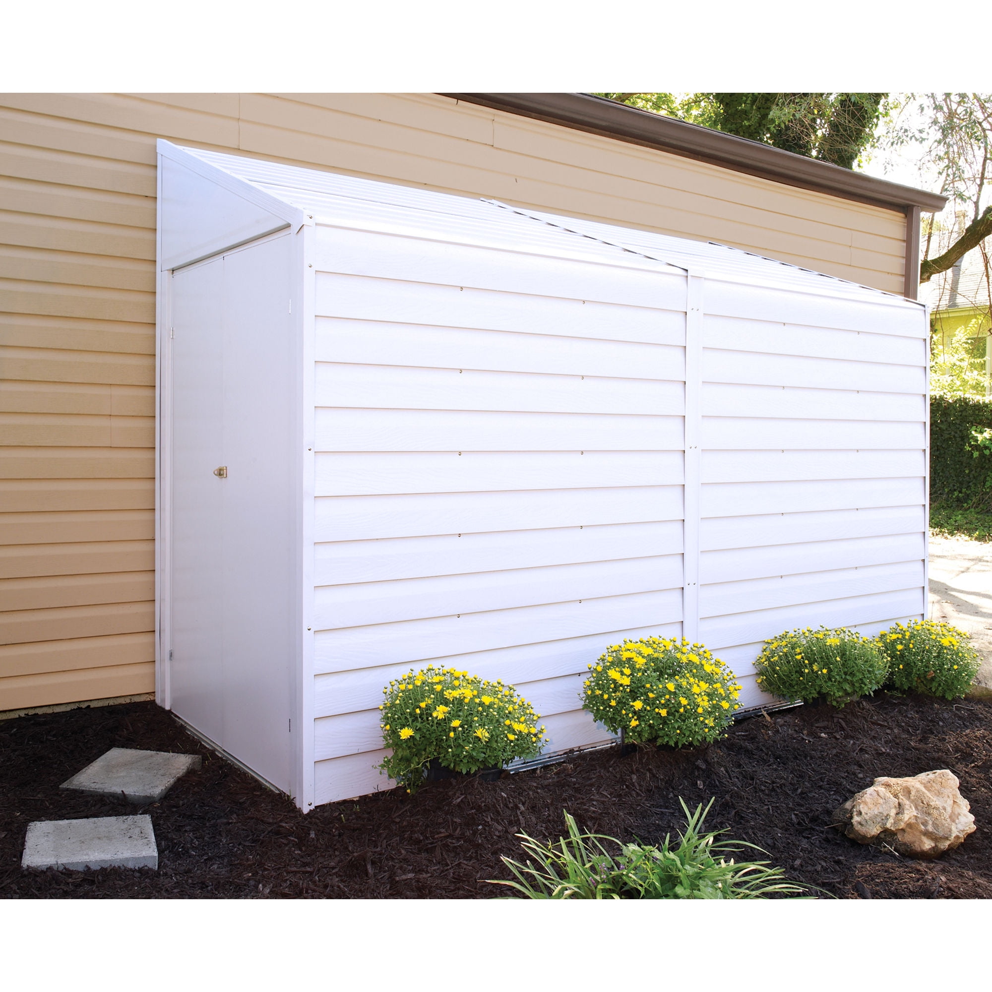 Garden Sheds 4x10 4' x 10' yardsaver steel arrow shed - walmart Garden Sheds 4x10 4' x 10' yardsaver steel arrow shed - walmart