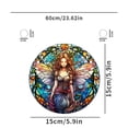 thumbnail image 2 of Decoraciones de Pared onlyliua Acrílico Flores Árboles Sirenas Colgantes, 2 of 2