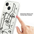 thumbnail image 6 of Mantto Case For iPhone 13 Phone Case,Luxury Leopard Pattern Design Cases Soft Silicone Slim TPU Shockproof Protective Bumper Cover for Women Men For iPhone 13, Eye, 6 of 8