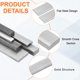 thumbnail image 3 of Barra de acero al carbono laminada en frío Uxcell 1018, 0.24" x 0.63" x 12" Barra rectangular de acero A108, placa de metal sólido para mecanizado y fabricación industrial, 3 of 6
