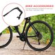 thumbnail image 5 of unbranded Reposapiés Para Bicicletas De Aleación De Aluminio Negro Resistente Con Soporte Plegable Para Estacionar, 5 of 7