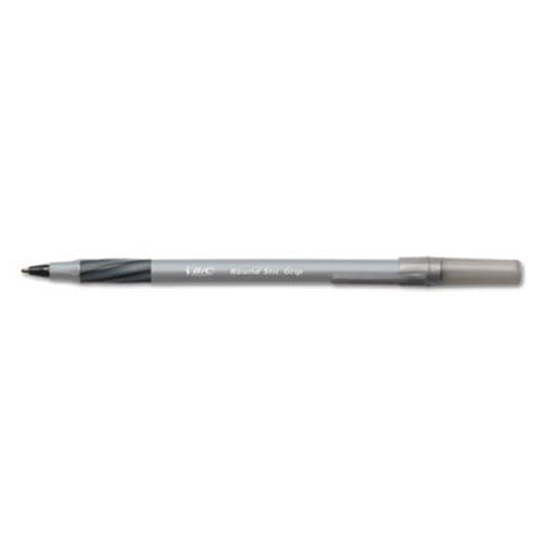 Misprint Pens 200 pc Ball Point Ink Wholesale Lot Bic Round Stic Style Black Cap 
