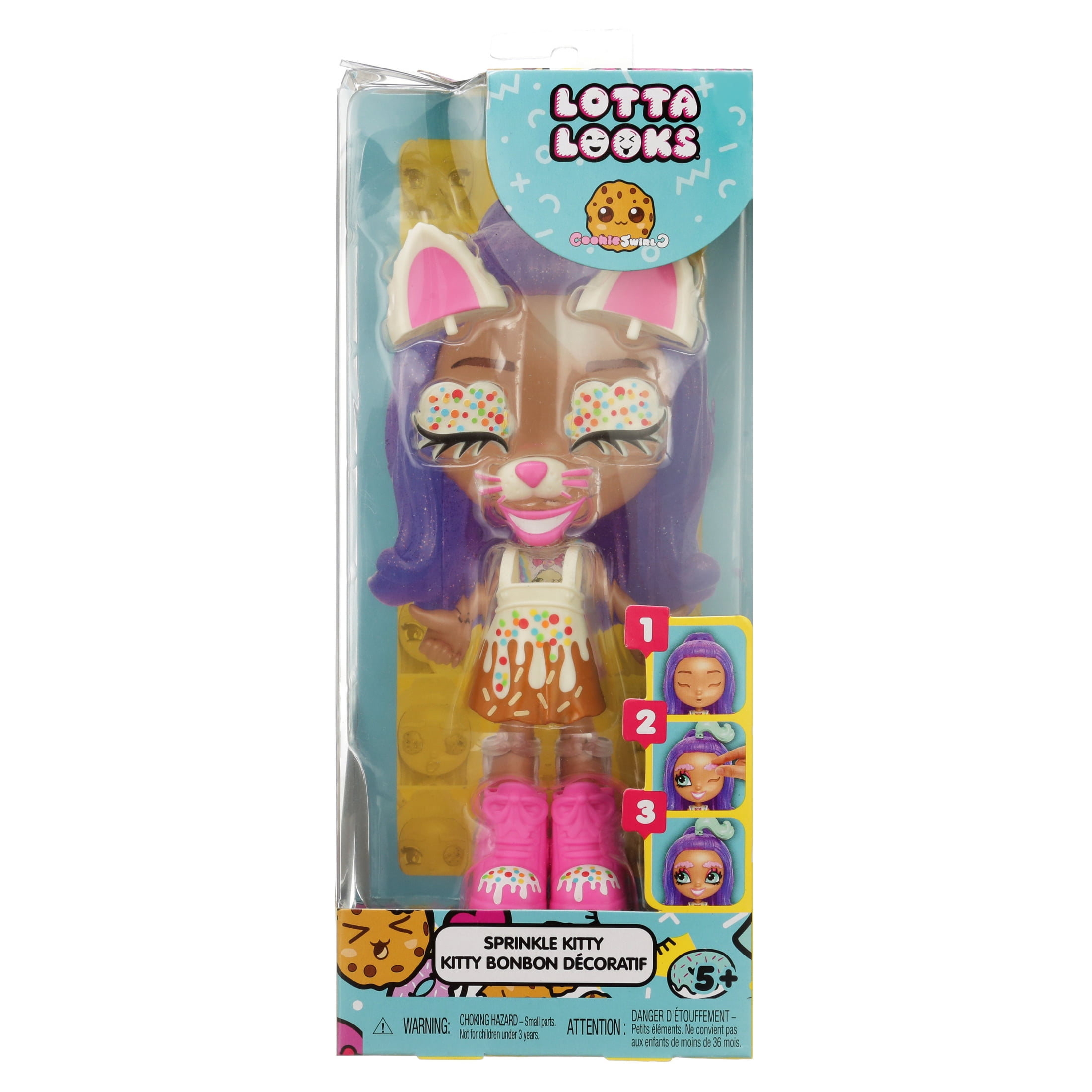 Lotta Looks Cookie Swirl Sprinkle Kitty Kitty Bonbon DECORATIF for sale online 