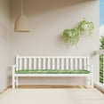 thumbnail image 1 of vidaXL Garden Bench Cushion Leaf Pattern 200x50x7 cm Fabric, 1 of 4