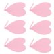 thumbnail image 2 of 6 ganchos de pared decorativos en forma de corazón de acero inoxidable para colgar toallas de baño y ducha, 2 of 7