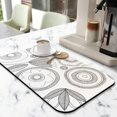 thumbnail image 2 of Exceptionally Absorbent Coffee Drying Mat, 19.5x12in - Large and Easy-to-Clean Kitchen Dish Mat, Coffee Mat A Must-have Accessory Coffee Journey, 2 of 7
