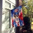 thumbnail image 3 of Rat Terrier Patriotic American House Flag 28 in x 40 in, 3 of 7