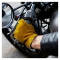 thumbnail image 2 of Leather Glove for Men Motorcycle Bike Horse Riding Driver Working Gloves ,Reliable quality, 2 of 3