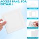 thumbnail image 2 of Uxcell 1-Pack Panel de Acceso para Paneles de Yeso, 4.9x4.9" Cubierta de Agujero de Pared Adhesiva de Plástico [Blanco, Cuadrado], 2 of 7