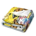 thumbnail image 3 of Pokemon Blanket Flannel Blanket Throws Cute Warm and Comfortable Indoor Camping Blanket 40"*50" （100*130cm）, 3 of 7