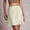 Beige, variant on Skirts for Women Skirt Semi-Structured Satin Leopard Print High Waist Elastic Design for Everyday Wear Summer-Ready Short Skirt Beige S