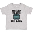 thumbnail image 3 of Inktastic Auto Mechanic Daddy Still Plays with Blocks Boys or Girls Baby T-Shirt, 3 of 5