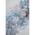 thumbnail image 2 of Addison Rugs Mayfield Washable Transitional Watercolors Blue Rectangle Rug, 3' x 5', 2 of 6