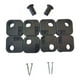 thumbnail image 3 of 8 piezas de repuesto para patas de silla de camping, reparación de patas, piezas fáciles de instalar, conector para exteriores, protectores de suelo Negro, 3 of 8