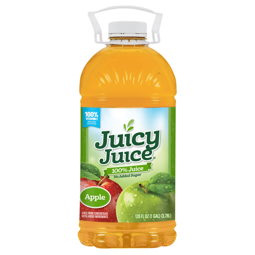 Juicy Juice 100 Juice Apple, 128 oz