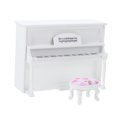 thumbnail image 4 of 1set Miniature Piano Small Piano Stool Toy Micro Landscape Decoration Ornament, 4 of 8