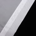 thumbnail image 2 of Curtain 2 Pcs Blackout Liners Window Shade Drapes Balcony Semi Sheer Curtains Polyester White, 2 of 6