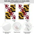 thumbnail image 2 of Maryland-Flag Pattern House Flag 28 X 40 Inch Garden Flag Decorative House Yard Double Sided Flag For Decoration, 2 of 6