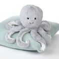 thumbnail image 4 of Lambs & Ivy Ocean Blue Plush Gray Octopus Stuffed Animal Toy - Inky, 4 of 5