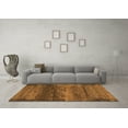 thumbnail image 3 of Ahgly Company Indoor Square Oriental Orange Industrial Area Rugs, 7' Square, 3 of 4