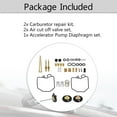 thumbnail image 5 of waltyotur Carburetor Repair Rebuild Kit Replacement for Honda CX500C CX500D 1980-1982, 5 of 6