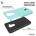 thumbnail image 7 of Jitterbug Smart2 Case, Slim Protective Phone Cover, Dual Layer Protection Hybrid Rugged Case BELTRON Case for Jitterbug Smart 2 Easy-to-Use 5.5 Smartphone for Seniors by GreatCall Teal Mint, 7 of 7