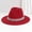 Z-41Red, variant on Cowboy Hat For Men And Women With Rhinestone Gemstone Stylish Heart Flat Brim Party Caps For Country Dance Wear Red One Size