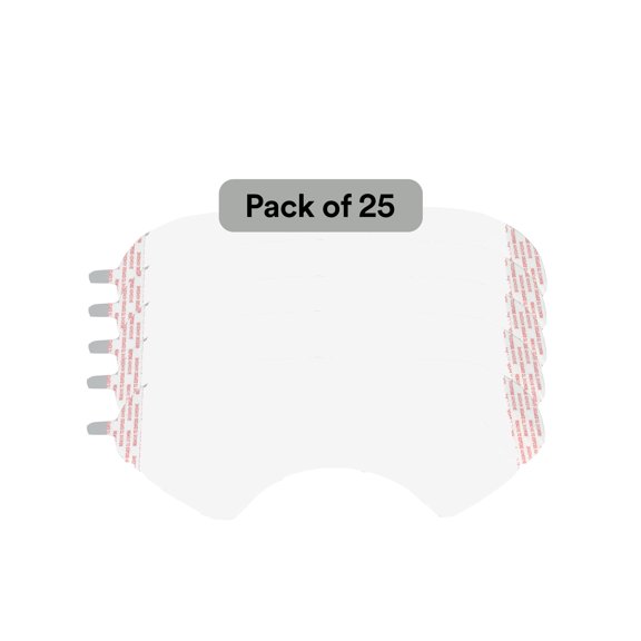 Cubierta de lente 3M FF-400-15 para máscara facial completa Ultimate FX x25