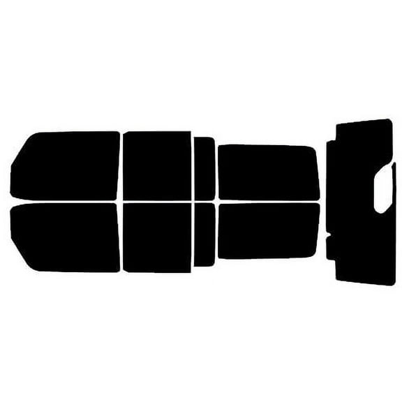 Rvinyl Car Window Tint Kit Complete 5% Single Ply Fits Jeep Wrangler 2018-2025 4 Door, JL