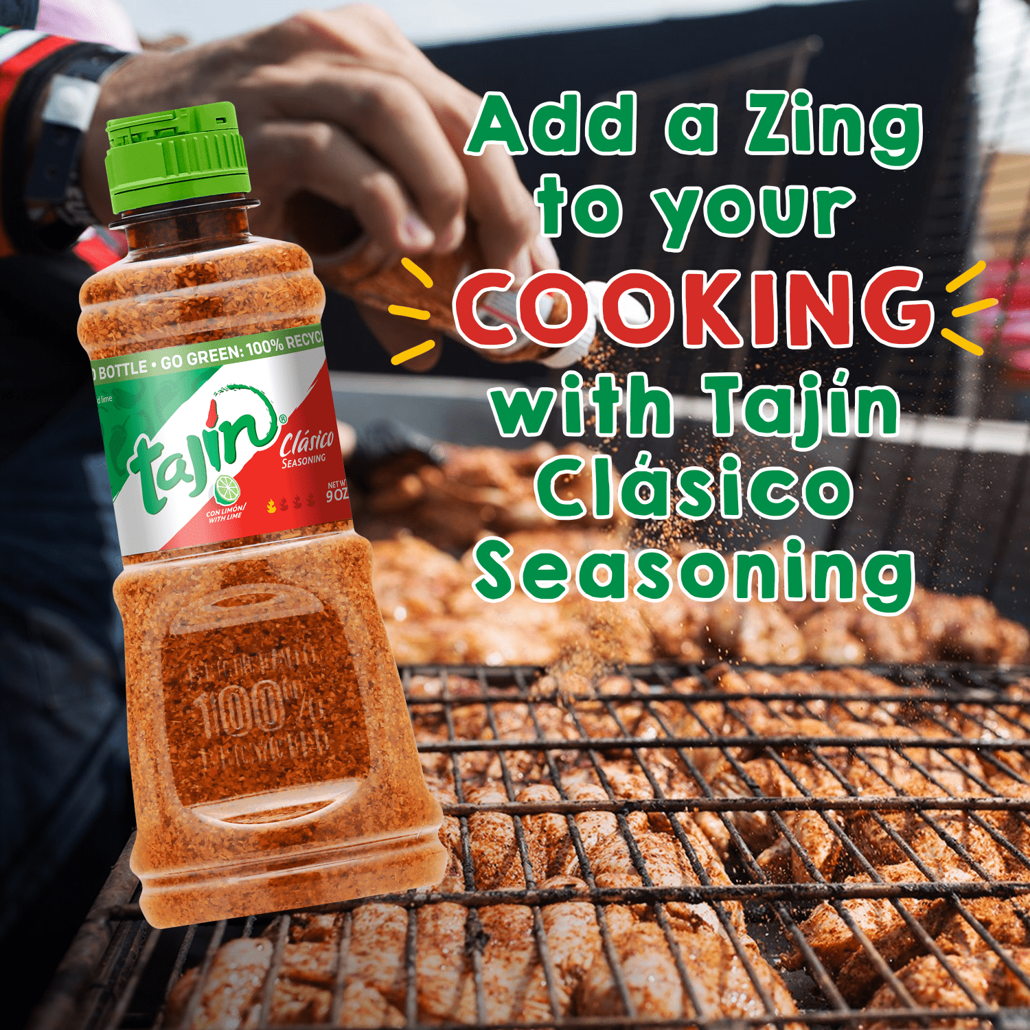 Tajin Fruit and Snack Seasoning Clasico (Pack of 2) - 5.3 oz 5.3 oz