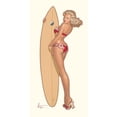 thumbnail image 2 of Hitte, Patrick 9x14 Black Modern Framed Museum Art Print Titled - Pauline a Hawai, 2 of 4
