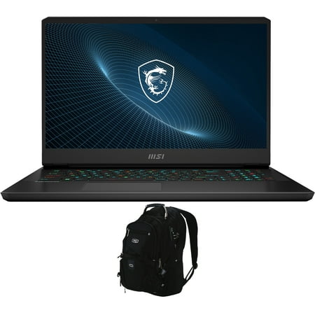 MSI Vector GP76 12UE-17 Gaming Laptop (Intel i7-12700H 14-Core, 17.3in 360Hz Full HD (1920x1080), NVIDIA RTX 3060, 16GB RAM, 1TB SSD, Win 11 Home) with Travel/Work Backpack