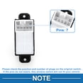 thumbnail image 4 of Interruptor de ventana eléctrica Unique Bargains para Hyundai y Kia Sonata, interruptor de control de ventana ABS negro, lado trasero izquierdo y derecho, 4 of 7