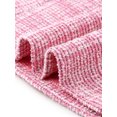 thumbnail image 5 of INSPIRE CHIC Women's Tweed Dress Mock Neck Sleeveless Work Sheath Dress XS Pink, 5 of 6