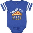 thumbnail image 3 of Inktastic Powered by Pizza Boys or Girls Baby Bodysuit, 3 of 5