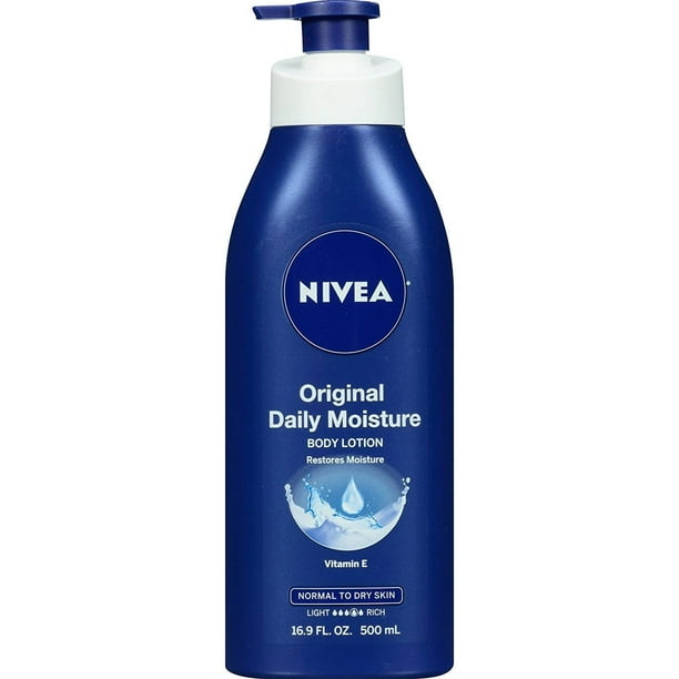Nivea Lotion Original Daily Moisture 16.9 Ounce Pump (Normal to Dry