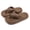 Chocolate, variant on Women's Classy Flip-Flops with Poop Feeling, Female Internet Celebrity Eva Summer Outer Slippers for Couples, Thick-Soled Non-Slip Couples, Soft-Soled Flip-Flops for the Beach