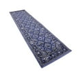 thumbnail image 3 of Unique Loom La Jolla Patchwork Border Area Rug 2' 7 x 10' Runner Blue/Ivory, 3 of 5