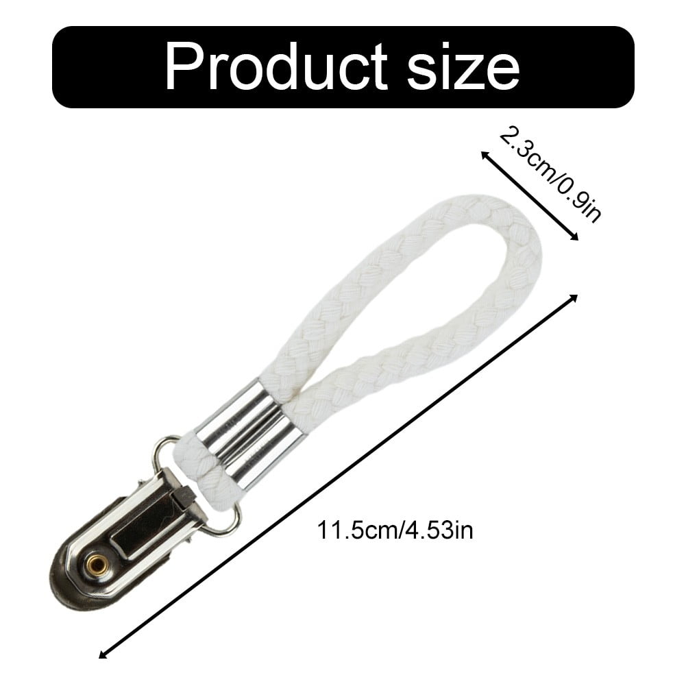 Wantane - Lot De 4 Pinces à Serviette En Coton Tressé - Convient