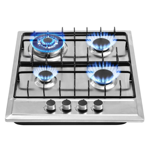 Estufa a gas forimo 4 quemadores de acero inoxidable de 60 cm con gas natural/GLP