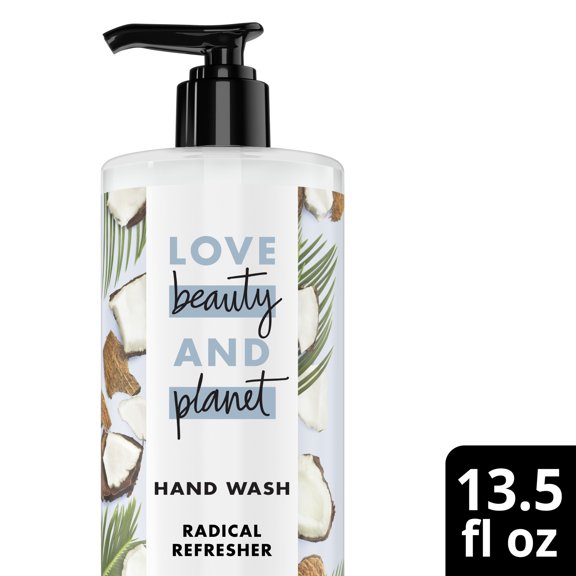 Love Beauty and Planet Radical Refresher Coconut Water & Mimosa Flower Hand Wash 13.5 oz