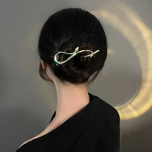 Tineasur 4Pcs Banana Hair Clips for Women Hold Hair Tightly Assorted Color for Prom