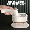 thumbnail image 2 of Portable Steamer For Clothes Travel Mini Steamer and Iron Fast 10s Heat-Up, Horizontal and Vertical 1200W Effortless Wrinkle Removal, Garment Steamer, 2 of 5