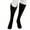 Black, variant on Juzo Power Lite Closed Toe Knee Highs - 15-20 mmHg White Medium 2620AD06 M