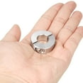 thumbnail image 6 of Uxcell 2 Pack Double Split Shaft Collar 5/8" Bore, Two Piece Clamping Collar 1-5/16" OD 7/16" Thickness, 303 Stainless Steel Set Screw Split Collar, 6 of 7